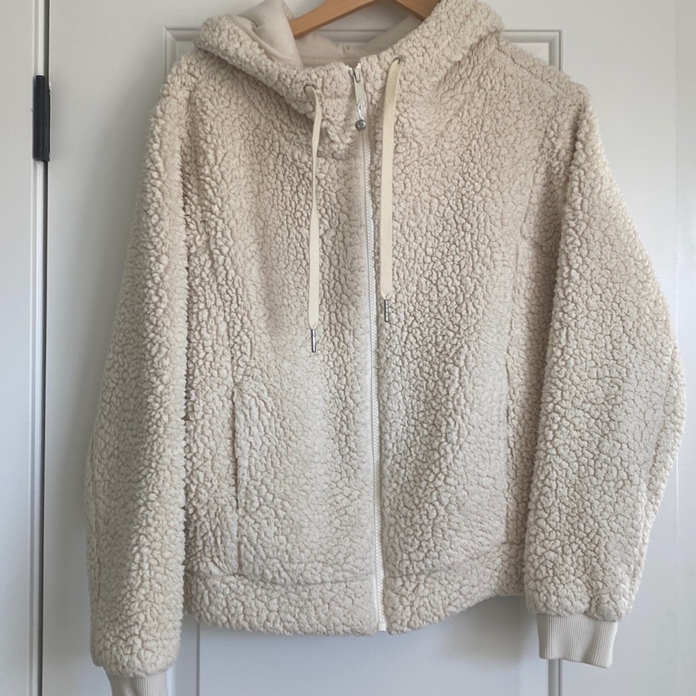 Zella - Sherpa Hoodie Cream